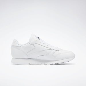 Reebok Classic Leather Turnschuhe Damen - Weiß - DE 195-XEK